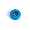 Polyurethane blue wheel