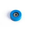 Polyurethane blue wheel