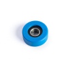 Polyurethane blue wheel