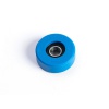 Polyurethane blue wheel