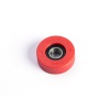 Polyurethane red wheel