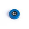 Otis polyurethane blue wheel