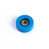 Polyurethane blue wheel